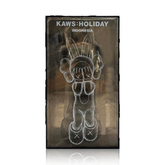 KAWS 'Holiday Indonesia' (black) Vinyl Art Figure | Signari Gallery