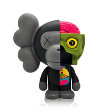 Load image into Gallery viewer, KAWS x BAPE &#39;Milo&#39; (2011) Rare Designer Vinyl Art Figure (black)