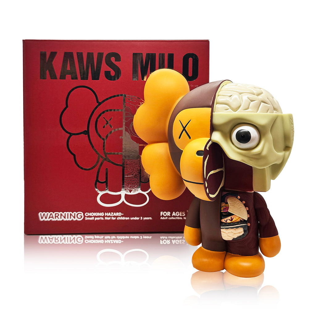 KAWS x BAPE 'Milo' (2011) Rare Designer Vinyl Art Figure (brown)