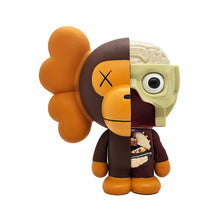 Load image into Gallery viewer, KAWS x BAPE &#39;Milo&#39; (2011) Rare Designer Vinyl Art Figure (brown)