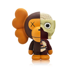 Load image into Gallery viewer, KAWS x BAPE &#39;Milo&#39; (2011) Rare Designer Vinyl Art Figure (brown)