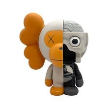 Load image into Gallery viewer, KAWS x BAPE &#39;Milo&#39; (2011) Rare Designer Vinyl Art Figure (grey)