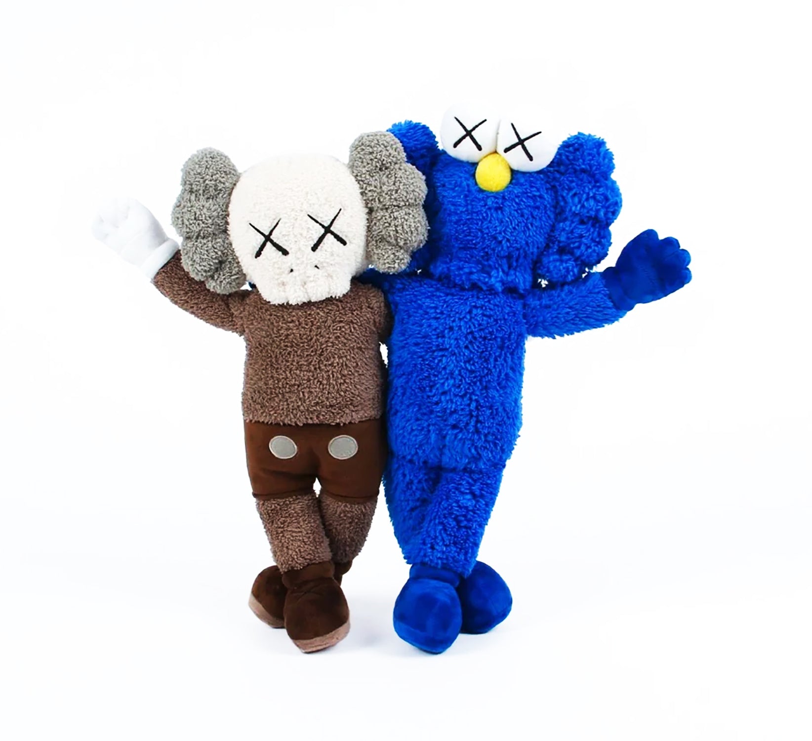 KAWS 'Seeing/Watching' (2018) Plush Keychain Figure Set