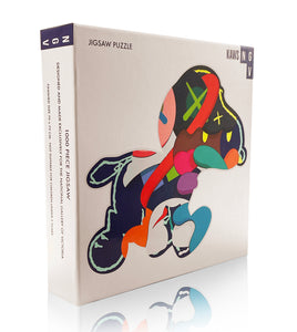 KAWS x NGV 'Stay Steady' (2019) 1000 pc. Puzzle + Frame - Signari Gallery 