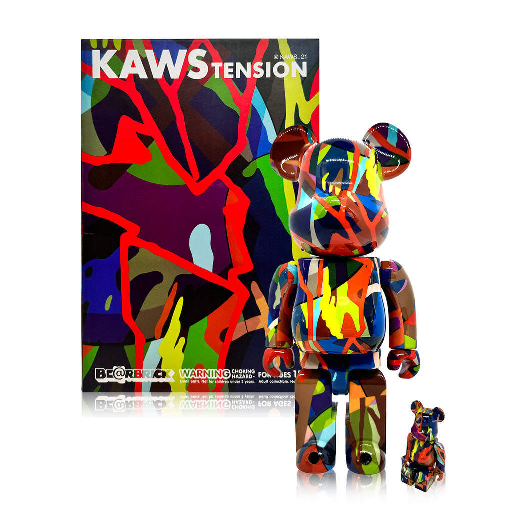 KAWS x Be@rbrick 'Tension' (2021) Designer Art Figure Set