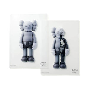 KAWS 'Tokyo First: Companion + Flayed Companion' (2021) Clear File Folder Set