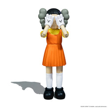 Load image into Gallery viewer, KAWS &#39;Squid Game: Young-Hee&#39; (2025) Designer Vinyl Art Figure (coloured)