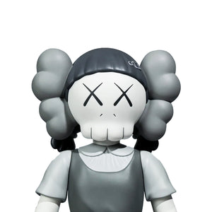 KAWS 'Squid Game: Young-Hee' (2025) Designer Vinyl Art Figure (monotone)