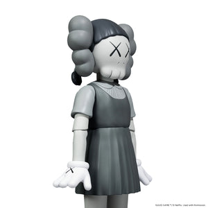 KAWS 'Squid Game: Young-Hee' (2025) Designer Vinyl Art Figure (monotone)