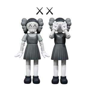 KAWS 'Squid Game: Young-Hee' (2025) Designer Vinyl Art Figure (monotone)