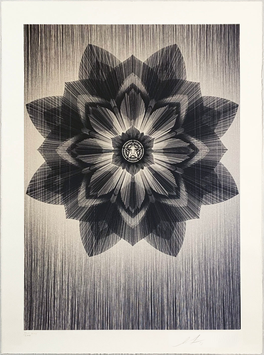 KAI + SUNNY x SHEPARD FAIREY 'Obey x Kai + Sunny' (2013) Rare Screen Print - Signari Gallery 