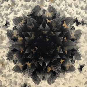 KAI + SUNNY 'Just an Illusion' (2013) Rare Screen Print (gold) - Signari Gallery 