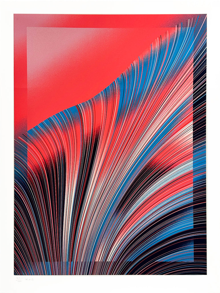 KAI + SUNNY 'Tipping Point' (2023) 5-Color Screen Print - Signari Gallery 