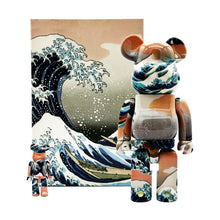 Load image into Gallery viewer, KATSUSIKA HOKUSAI x Be@rbrick 'The Great Wave...' (2021) Rare Designer Art Figure Set
