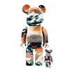 KATSUSIKA HOKUSAI x Be@rbrick 'The Great Wave...' (2021) Rare Designer Art Figure Set