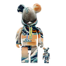 Load image into Gallery viewer, KATSUSIKA HOKUSAI x Be@rbrick 'The Great Wave...' (2021) Rare Designer Art Figure Set