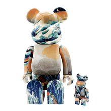 Load image into Gallery viewer, KATSUSIKA HOKUSAI x Be@rbrick 'The Great Wave...' (2021) Rare Designer Art Figure Set