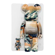 Load image into Gallery viewer, KATSUSIKA HOKUSAI x Be@rbrick 'The Great Wave...' (2021) Rare Designer Art Figure Set