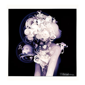 KAZUKI TAKAMATSU 'Impression of Death' Rare Giclée on Canvas - Signari Gallery 