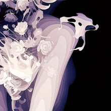 Load image into Gallery viewer, KAZUKI TAKAMATSU &#39;Impression of Death&#39; Rare Giclée on Canvas - Signari Gallery 