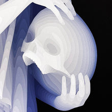Load image into Gallery viewer, KAZUKI TAKAMATSU 'The Memory of a Girl Who Has a Skull' (2015) Surreal Giclée on Canvas - Signari Gallery 