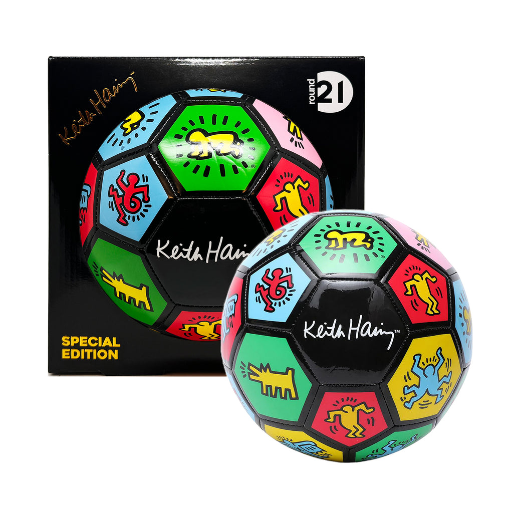 KEITH HARING x Round21 'All Play' (2024) Reg. Size 5 Soccer Ball