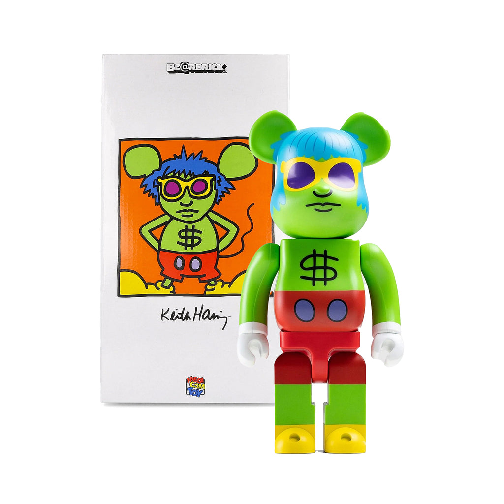 KEITH HARING x Be@rbrick 'Andy Mouse' (2020) Designer Art Figure (400%)