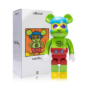 KEITH HARING x Be@rbrick 'Andy Mouse' (1000%) Designer Art Figure - Signari Gallery 