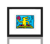 KEITH HARING x Tate London 'Untitled (DJ)' (2019) Original (framed) Show Card