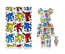 Load image into Gallery viewer, KEITH HARING x Be@rbrick &#39;Dancing Dogs&#39; Designer Art Figure Set