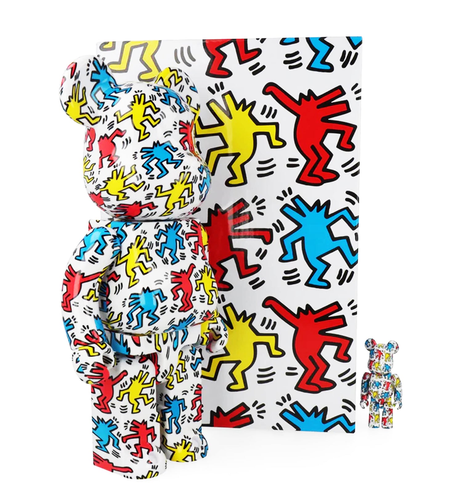 Keith Haring, BE@RBRICK  Keith Haring Bearbrick 400% set of 4