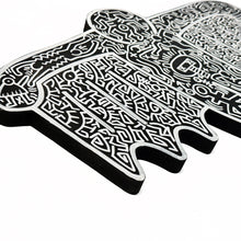 Load image into Gallery viewer, KEITH HARING &#39;Flying Devil&#39; (1988) Hand-Painted/Doodled Original on Wood - Signari Gallery 