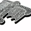 KEITH HARING 'Flying Devil' (1988) Hand-Painted/Doodled Original on Wood - Signari Gallery 