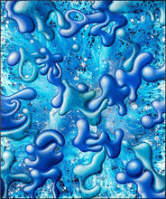 Load image into Gallery viewer, KENNY SCHARF &#39;Blue&#39; (2023) Collectible Umbrella - Signari Gallery 