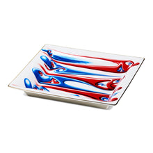 Load image into Gallery viewer, KENNY SCHARF &#39;L R R L&#39; (2025) Vibrant Bone China Tray - Signari Gallery 