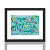 KENNY SCHARF 'STARZ' (2020) Framed Greeting/Holiday Card