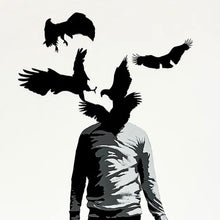Load image into Gallery viewer, KUNSTRASEN 'A Bit of a Self Portrait' (2026) 5-Color Screen Print (#25)