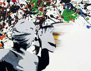 KUNSTRASEN 'Drip Remover' Giclee/Screen Print - Signari Gallery 