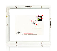 Load image into Gallery viewer, KUNSTRASEN &#39;Spot Remover&#39; Framed Original Gallery Show Card - Signari Gallery 