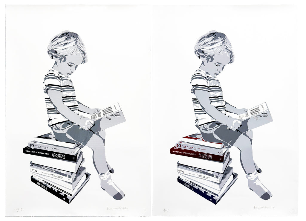 KURZNACHZEHN 'Become the Story' (2023) Rare 4-Layer Screen Print Set - Signari Gallery 