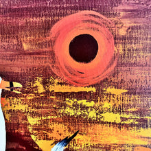 Load image into Gallery viewer, LEE REYNOLDS 'Seagull and Dock' (1970s) Custom Framed Original on Canvas - Signari Gallery 