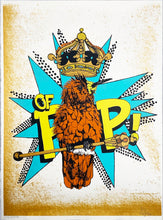 Load image into Gallery viewer, LOUIS MASAI &#39;King of Pop&#39; Rare Screen Print w/Gold Leaf - Signari Gallery 