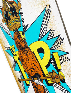 LOUIS MASAI 'King of Pop' Rare Screen Print w/Gold Leaf - Signari Gallery 