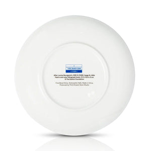 LOUISE BOURGEIOS 'Red Curve' (2008) Bone China Dinner Plate - Signari Gallery 