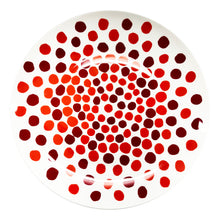 Load image into Gallery viewer, LOUISE BOURGEIOS &#39;Red Dots&#39; (2008) Bone China Dinner Plate - Signari Gallery 
