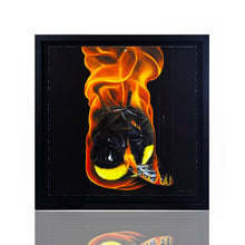 Load image into Gallery viewer, LOUISE McNAUGHT 'Burnt Out' (2019) Custom Framed Giclée Print