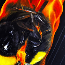 Load image into Gallery viewer, LOUISE McNAUGHT &#39;Burnt Out&#39; (2019) Custom Framed Giclée Print