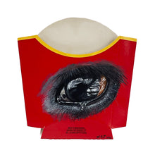 Load image into Gallery viewer, LOUISE McNAUGHT &#39;Do You Want Eyes with That?&#39; (2019) RARE Artist-Framed Original on Fast Food Package - Signari Gallery 