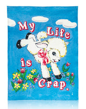 Load image into Gallery viewer, MAGDA ARCHER &#39;My Life is Crap&#39; (2018) Digitally Printed Tea Towel - Signari Gallery 
