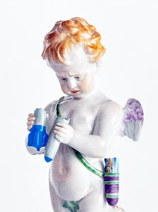 MAGNUS GJOEN 'Cupid (Love Not War)' (2022) Original (framed) Show Card